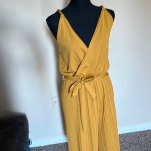 Mustard jumpsuit